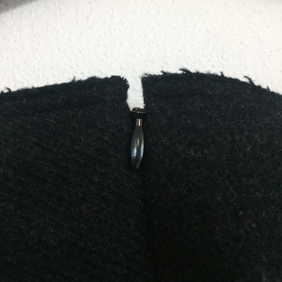 NWT Theory Charcoal Melange heavy wool twill dress - Picture 9 of 12